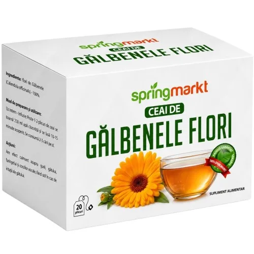 Ceai Galbenele Flori 20 plicuri
