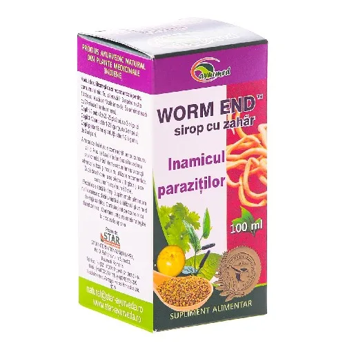 Worm End Sirop 100ml Ayurmed