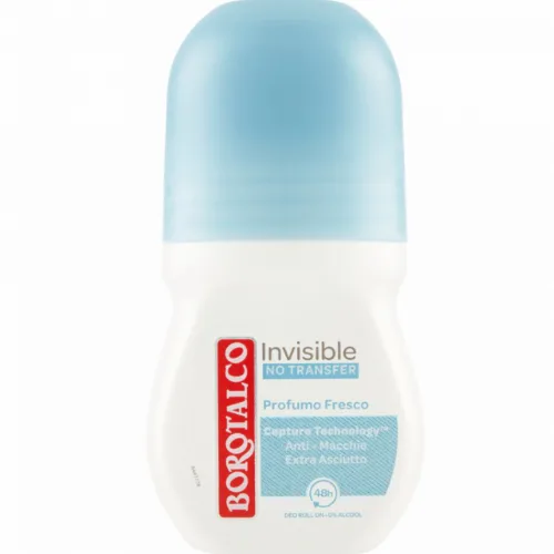 Roll-on Invisible Fresh 50ml Borotalco