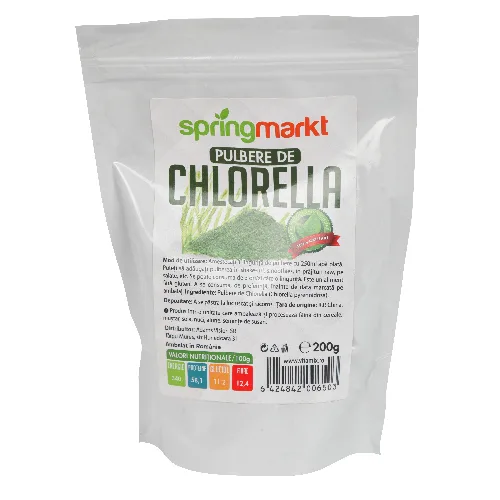 Pulbere de Chlorella, 200g, Springmarkt
