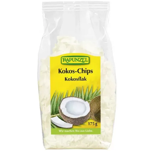 Chipsuri din Nuca de Cocos Eco 175gr Rapunzel