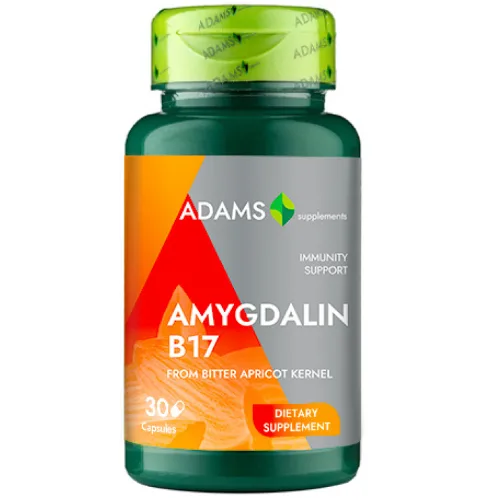 Amygdalin B17, 30cps, Adams Supplements