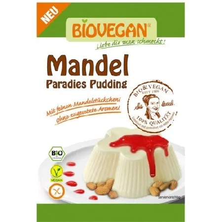 Pudra Budinca Migdale Fara Gluten Eco 49gr Biovegan