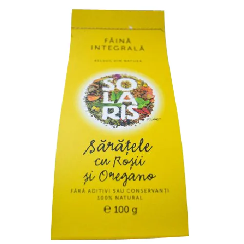 Saratele cu Rosii si Oregano 100gr Solaris