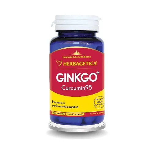 Ginkgo Curcumin 95 30cps Herbagetica