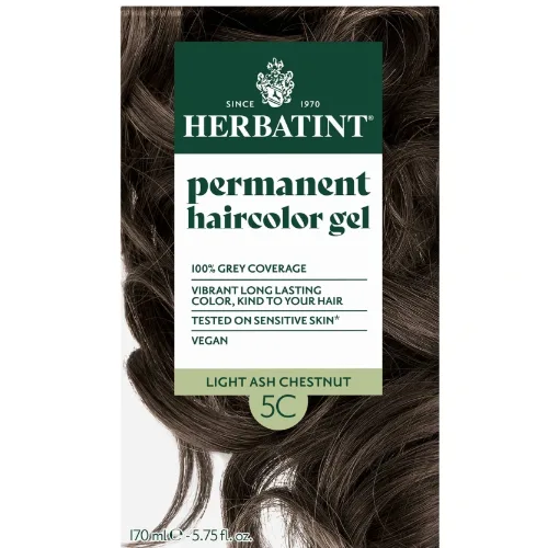Herbatint 5C Vopsea Pentru Par-Castaniu Cenusa Deschis