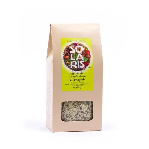 Seminte Decorticate de Canepa 250gr Solaris