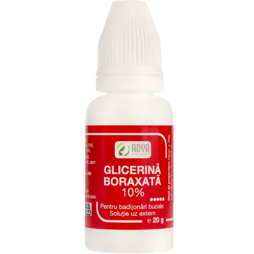 Glicerina Boraxata 10% 20Gr Adya Green Pharm