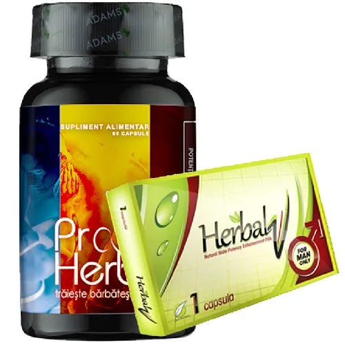 Pachet ProHerb + HerbalV 1cps.