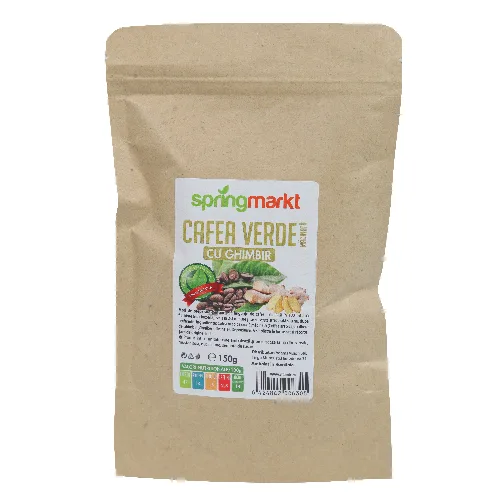  Cafea Verde Macinata cu Ghimbir 150gr