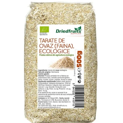 Tarate Ovaz (Faina) Eco 500gr Driedfruits