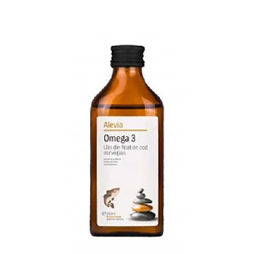 Omega 3 Ulei Din Ficat De Cod Norvegian 500ml Alevia