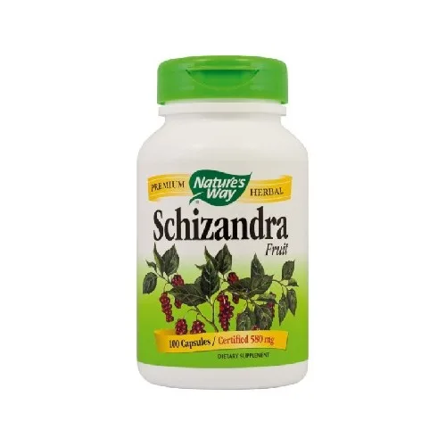 Schizandra Fruit 580mg 100cps Secom