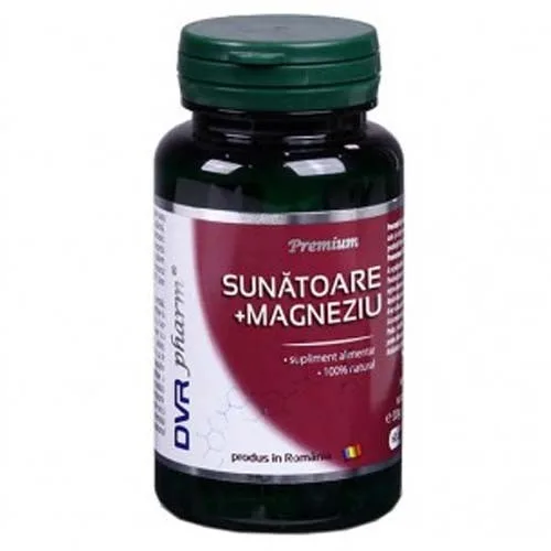 Sunatoare + Magneziu 60 cps DVR Pharma
