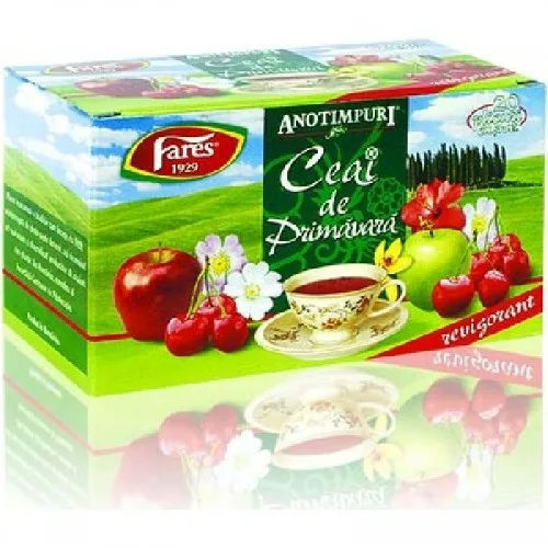 Ceai Anotimpuri Primavara 20dz Fares