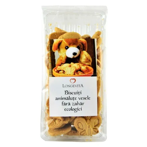 Biscuiti Animalute Vesele Fara Zahar Lonegvita