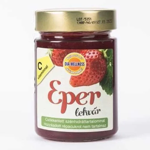 Gem de Capsuni, 380g, Dia Wellness