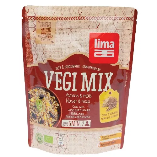 Vegi Mix Ovaz, Porumb si Coriandru Bio 250gr Lima
