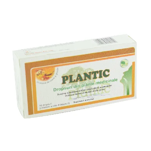 Dropsuri din Plante Medicinale cu Miere 16drops Plantic