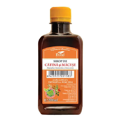 Sirop de Catina si Macese Dorel Plant 200ml