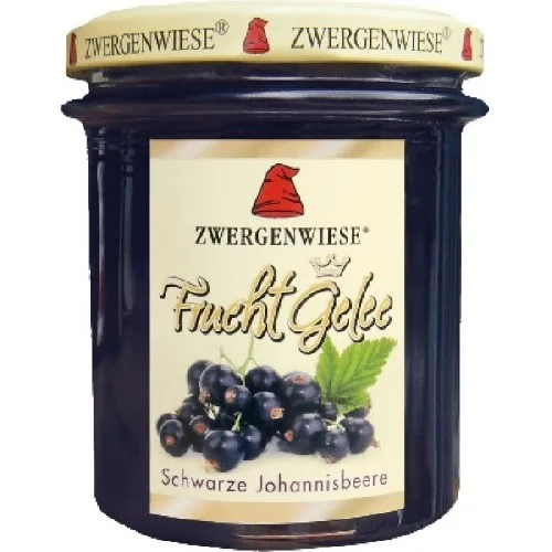 Jeleu din coacaze negre Fara Gluten, 195g, Zwergenwiese