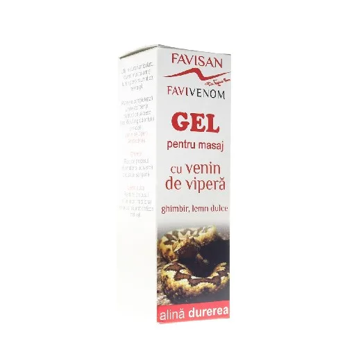 Gel Pentru Masaj Cu Venin De Vipera 50ml Favisan