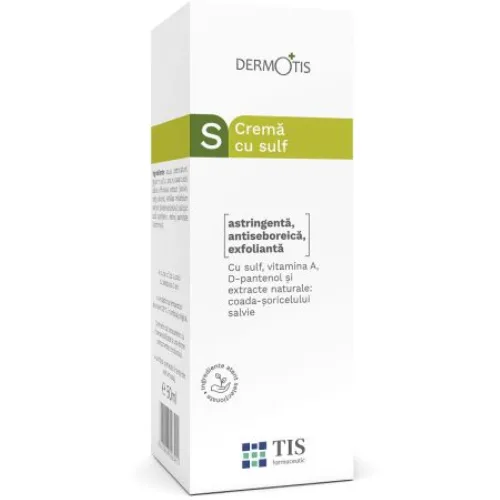 Dermotis Crema Sulf 50ml Tis