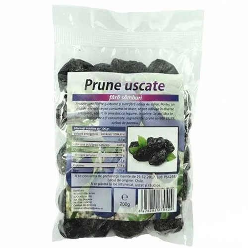 Prune Uscate Eco 200g Deco Italia
