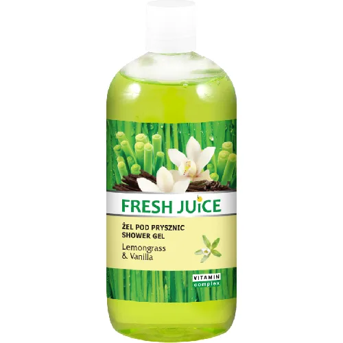 Gel de Dus Vitamin Complex cu Lemongrass si Vanilie 500ml