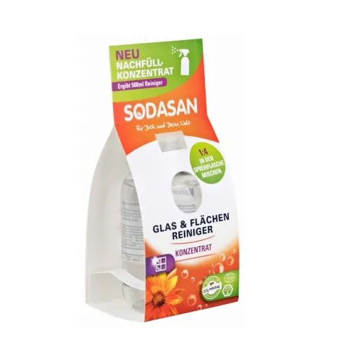 Solutie pt Curatat Geamuri Rezerva, 100ml, Sodasan