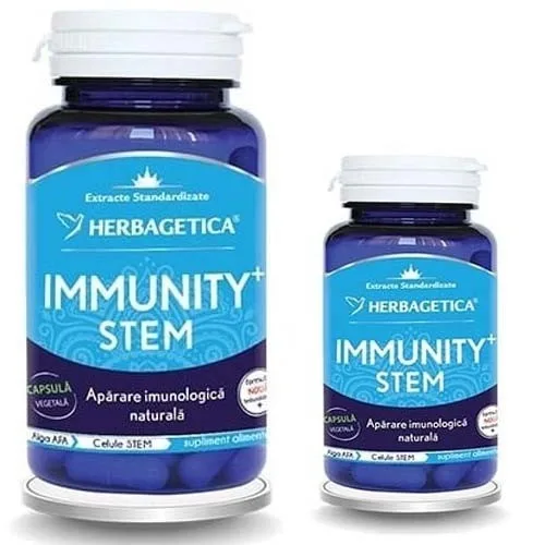Pachet Immunity Stem 60+10cps Herbagetica