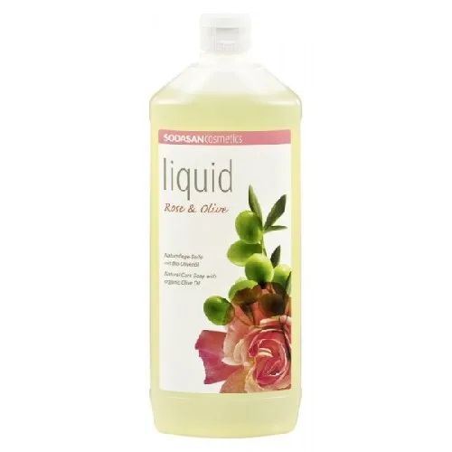 Sapun Lichid/Gel de Dus Ecologic Trandafiri - Masline 1l