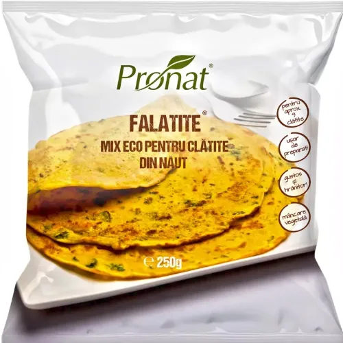 Falatite Mix de Faina de Naut cu Condimente, 250g, Pronat