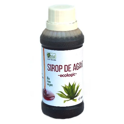 Sirop de Agave Dark Raw Bio 250ml Obio