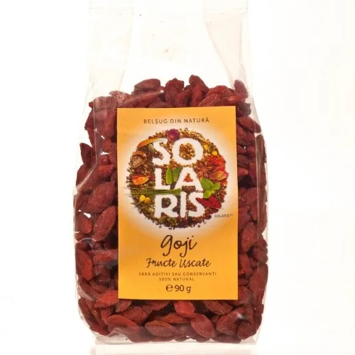 Goji Fructe Uscate 90gr Solaris