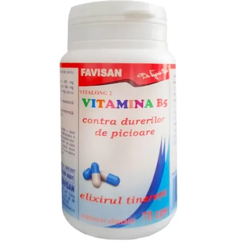 Vitamina B5 70cps Favisan