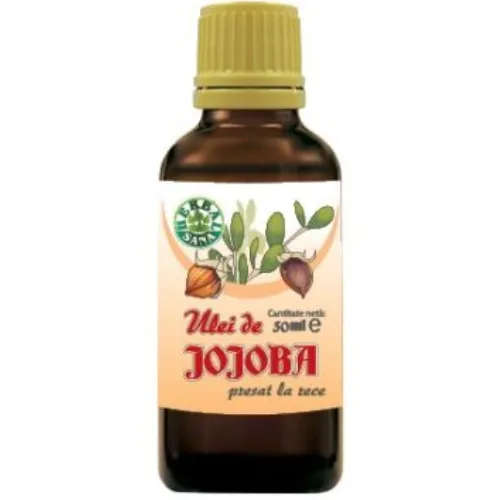 Ulei Jojoba Presat La Rece Bio 50ml, Herbavit