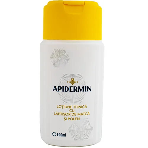Lotiune Tonica cu Laptisor de Matca si Polen 125ml Apidermin