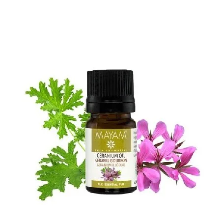 Ulei Esential de Geranium Bourbon 5ml Mayam