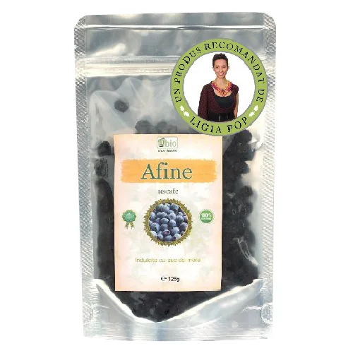 Afine Uscate 125gr Obio