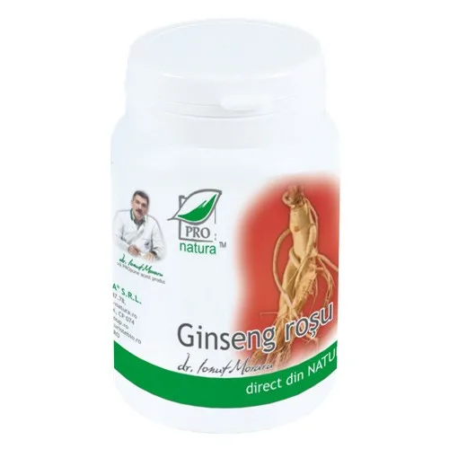 Ginseng Rosu 60cps Pro Natura