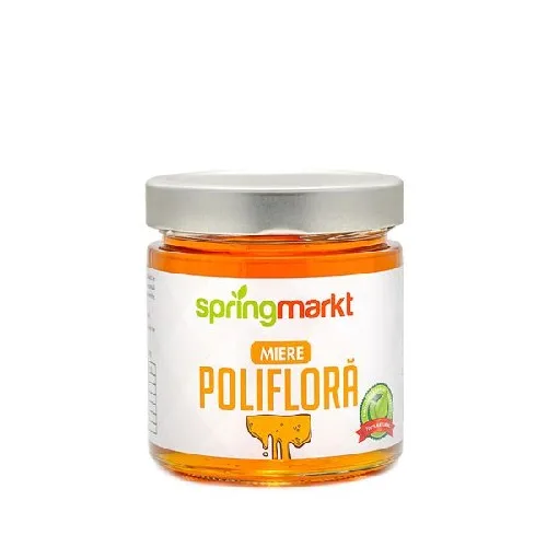Miere de albine Poliflora, 500gr, Springmarkt