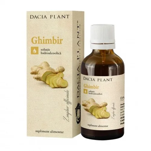 Tinctura Ghimbir 50ml Dacia Plant