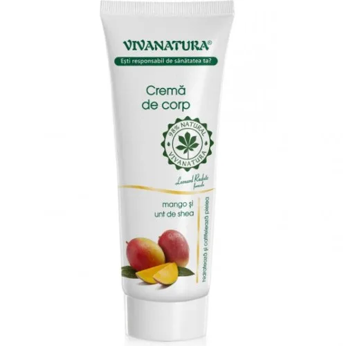 Crema de Corp Mango si Unt de Shea 250ml Vivanatura
