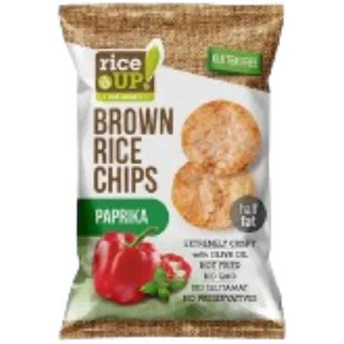 Chips din Orez cu Paprika Rice Up 60g Mpline