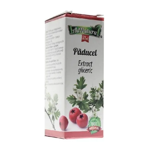 Extract Gliceric Paducel Frunze&Flori 50ml AdNatura