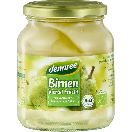 Compot din pere Williams, 350g, Dennree