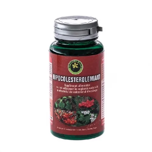 Hipocolesterolemiant 330mg 60cps Hypericum