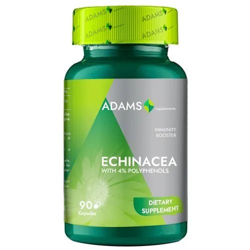 Echinacea 400mg, 90cps, Adams Supplements
