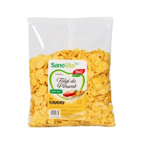 Fulgi de Porumb Crocant 250gr Sanovita